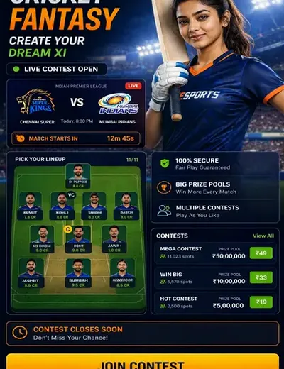 Dream11review (dream11 review) fantasy cricket & matchday visual 3